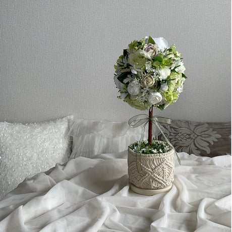 green rose topiary No.98