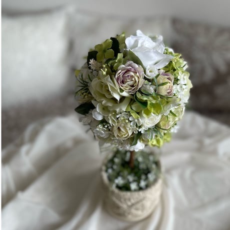 green rose topiary No.98