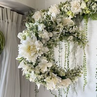 幸せを呼ぶ 馬蹄リース ( ダーク ) No.87 | green88