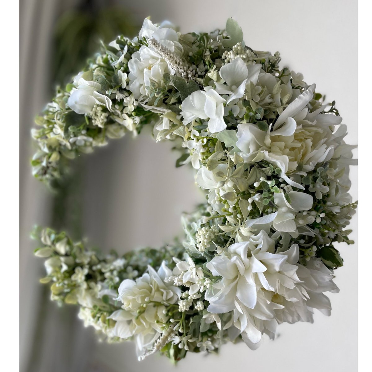 アイスグリーンの爽やかな紫陽花フライングリース アイスグリーンの爽やかな紫陽花フライングリース