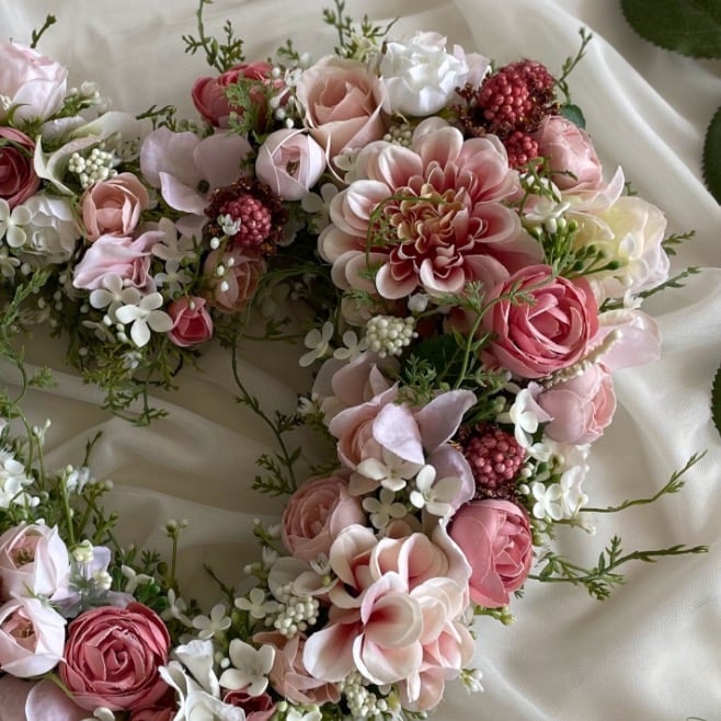 Heart ♡ wreath. .*・ﾟNo.125 | green88