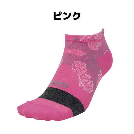 ピンク ソックス グンゼ GUNZE アクティブスタイル クルー丈 ソックス 靴下