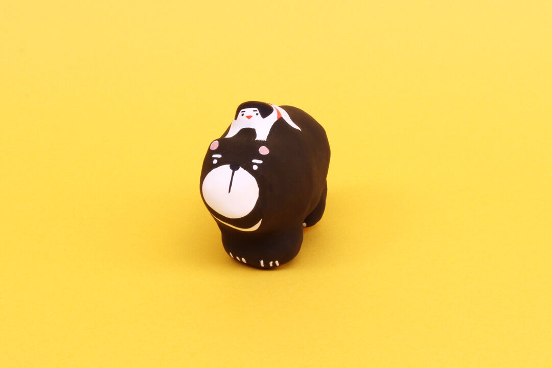 ほっこり張子・金太郎「行くのだ」 | harikokko