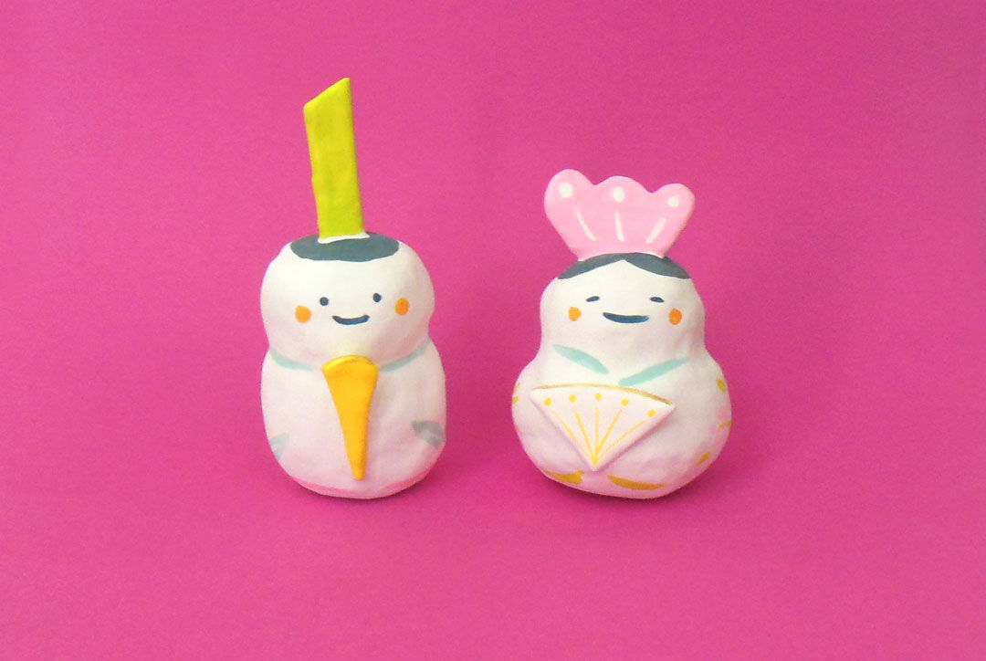 ほっこり張子 おひなさま | harikokko