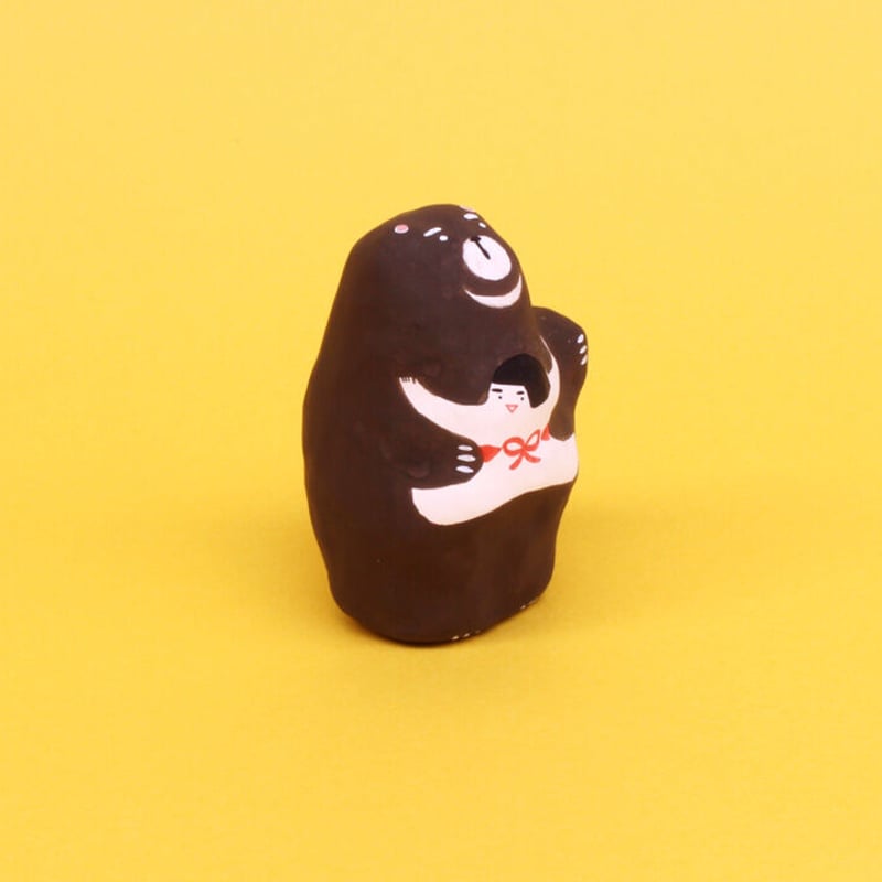 ほっこり張り子・金太郎「つかまるのだ」 | harikokko