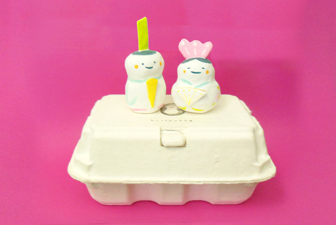 ほっこり張子 おひなさま | harikokko