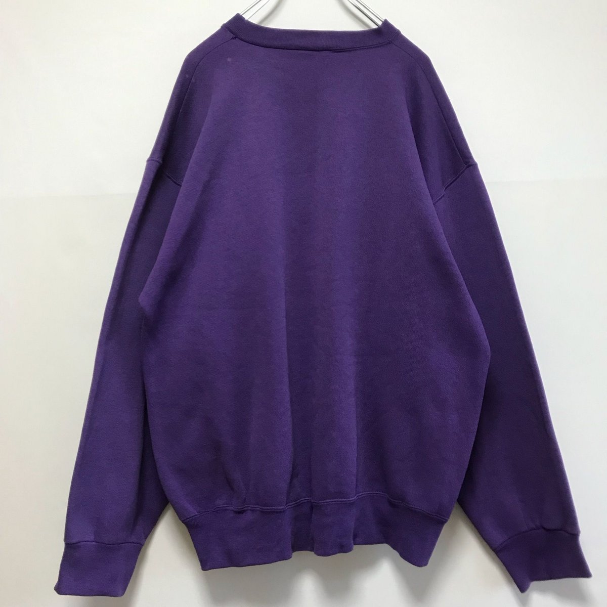 ユニバーサルスタジオ　スウェットトレーナー　ハリウッド　パープル　ビンテージ ユニバーサルスタジオ ハリウッド ネオン スウェット トレーナー