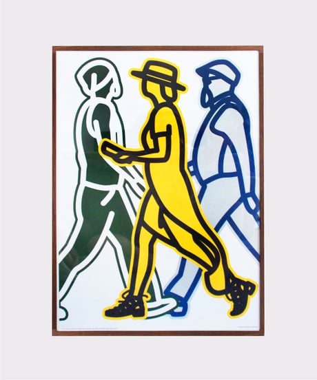 Julian Opie ポスター Julian Opie ポスター Julian Opie ポスター