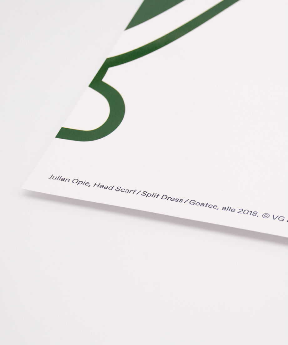 Lehmbruck Museum Poster / Julian Opie | bigsma
