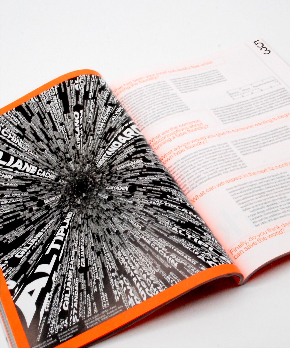 TYPEONE Magazine — Issue 01 | bigsmall books
