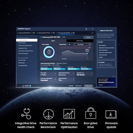 Samsung SSD 990 PRO with Heatsink