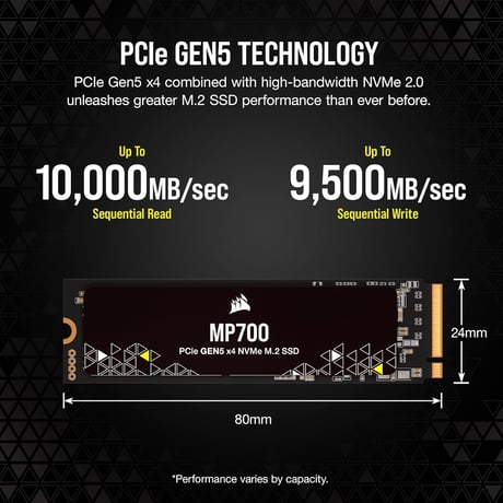 Corsair M.2 SSD MP700 2TB