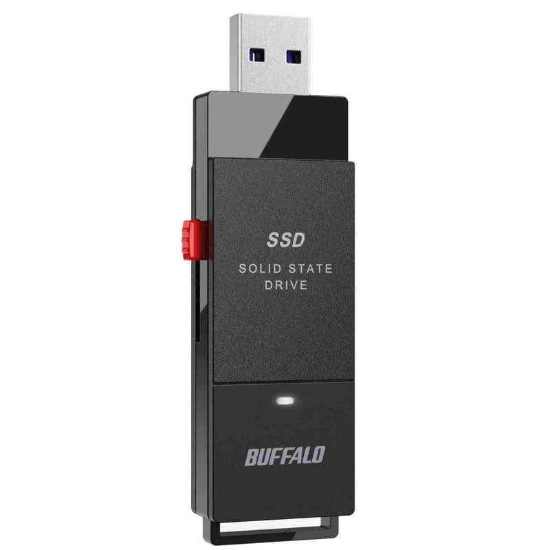 PC周辺機器【スタイル:480GB】BUFFALO USB3.1Gen1 ポータブルSSD