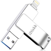 iDiskk USBメモリ128GB Lightning USB 3.0