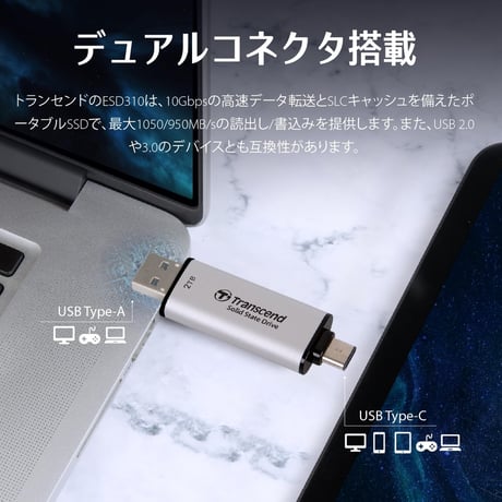 Transcend TESD310 ポータブルSSD