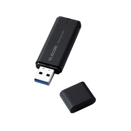 エレコム USB キャップ式 SSD ESD-EMC1000GB