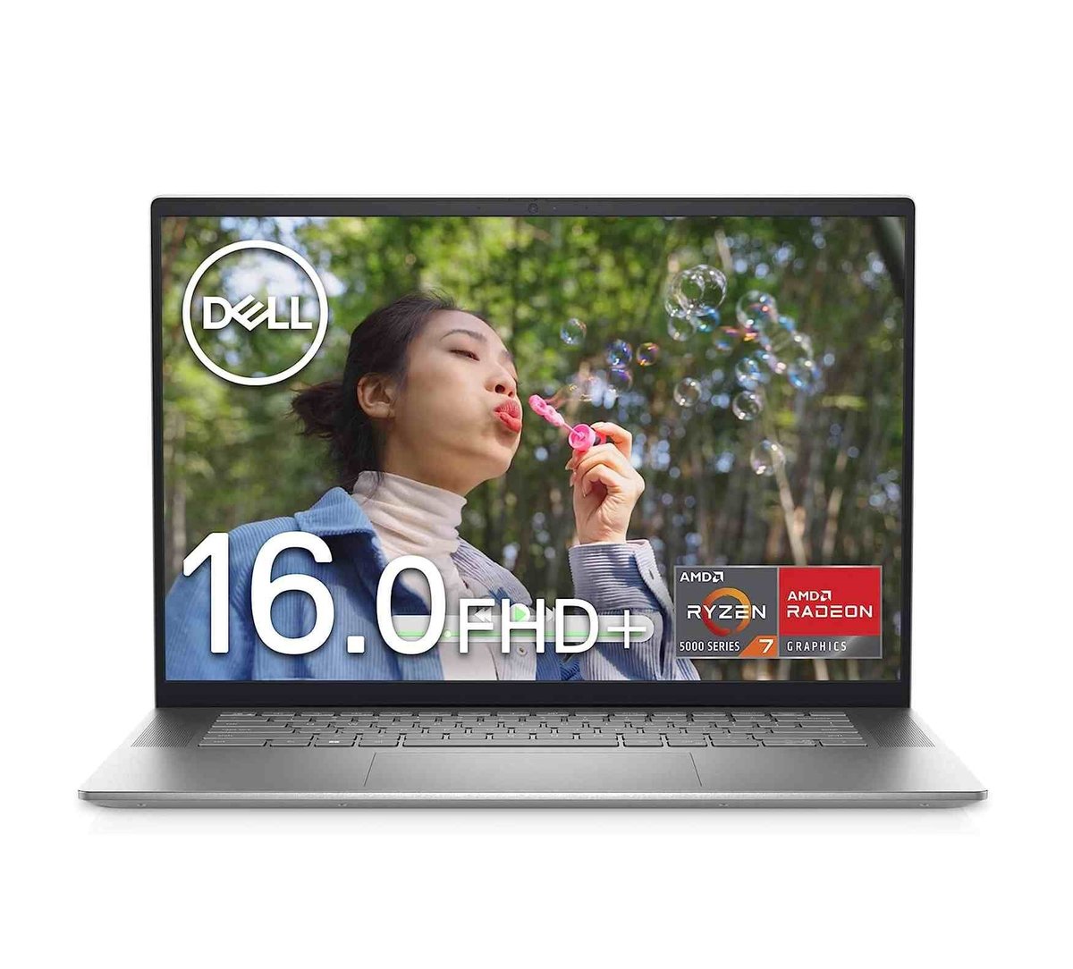 Dell Inspiron 16 ノートPC Ryzen 7 8GB 512GB SSD 中