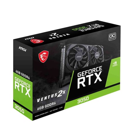 GeForce RTX 3050 VENTUS 2X