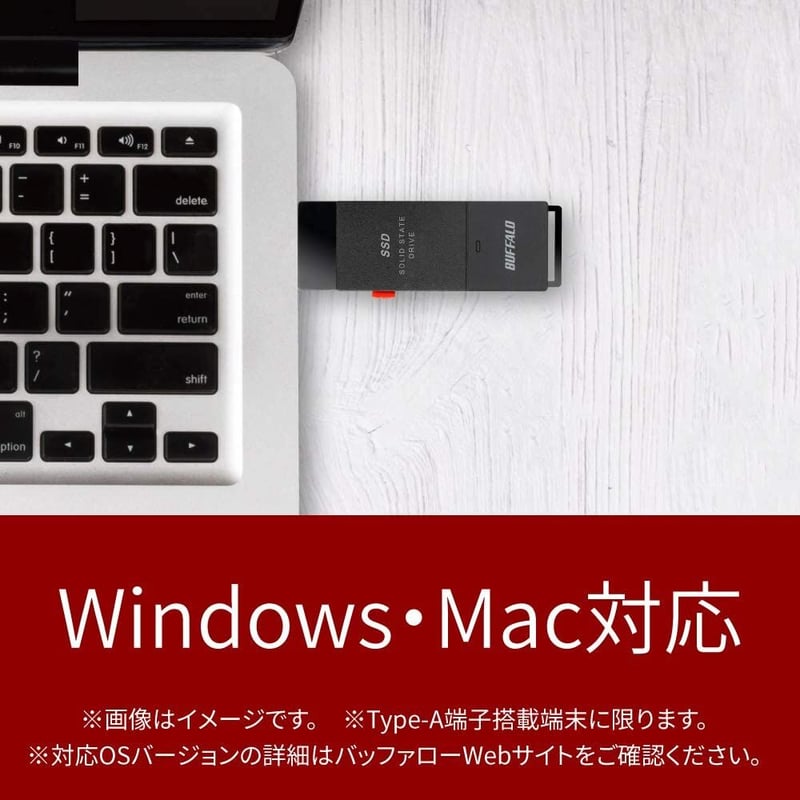 BUFFALO 外付けSSD 1.0TB 超小型 USB3.2Gen1 | TBdirect BUFFALO 外付けSSD 1.0TB 超小型 USB3.2Gen1 | TBdirect