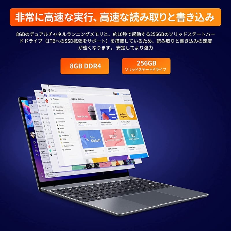 CHUWI GemiBook Pro 14インチ RAM 8GB N5100ノートPC本体