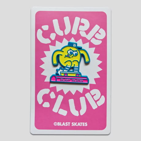 BLAST SKATES - CURB CLUB ENAMEL PIN