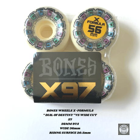 BONES-FORMULA53㎜99a V5 Bones X-Formula Smokin Snake 99a V5 Sidecut Wheels | Skate