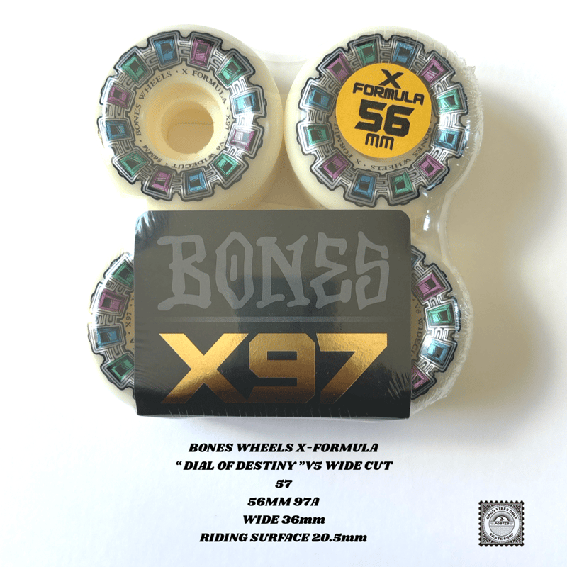 BONES WHEELS X-FORMULA “ DIAL OF DESTINY ”V5 WI