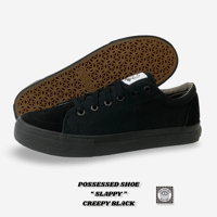 POSSESSED SHOE “ SLAPPY ” CREEPY BLACK
