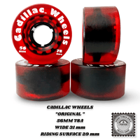 CADILLAC WHEELS "ORIGINAL" 56MM 78A WIDE 31 mm RIDING SURFACE 29 mm