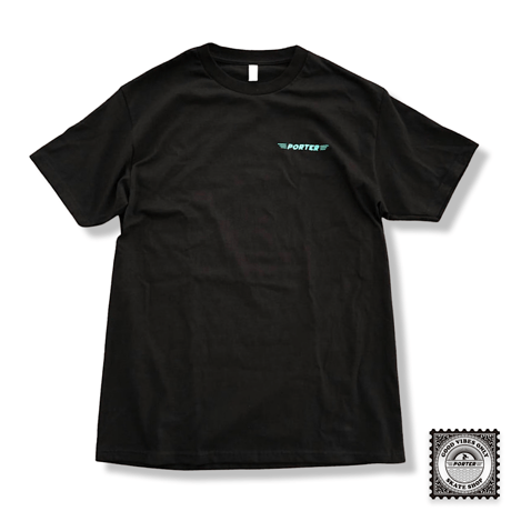PORTER SKATE SHOP - S/s Logo Tee -