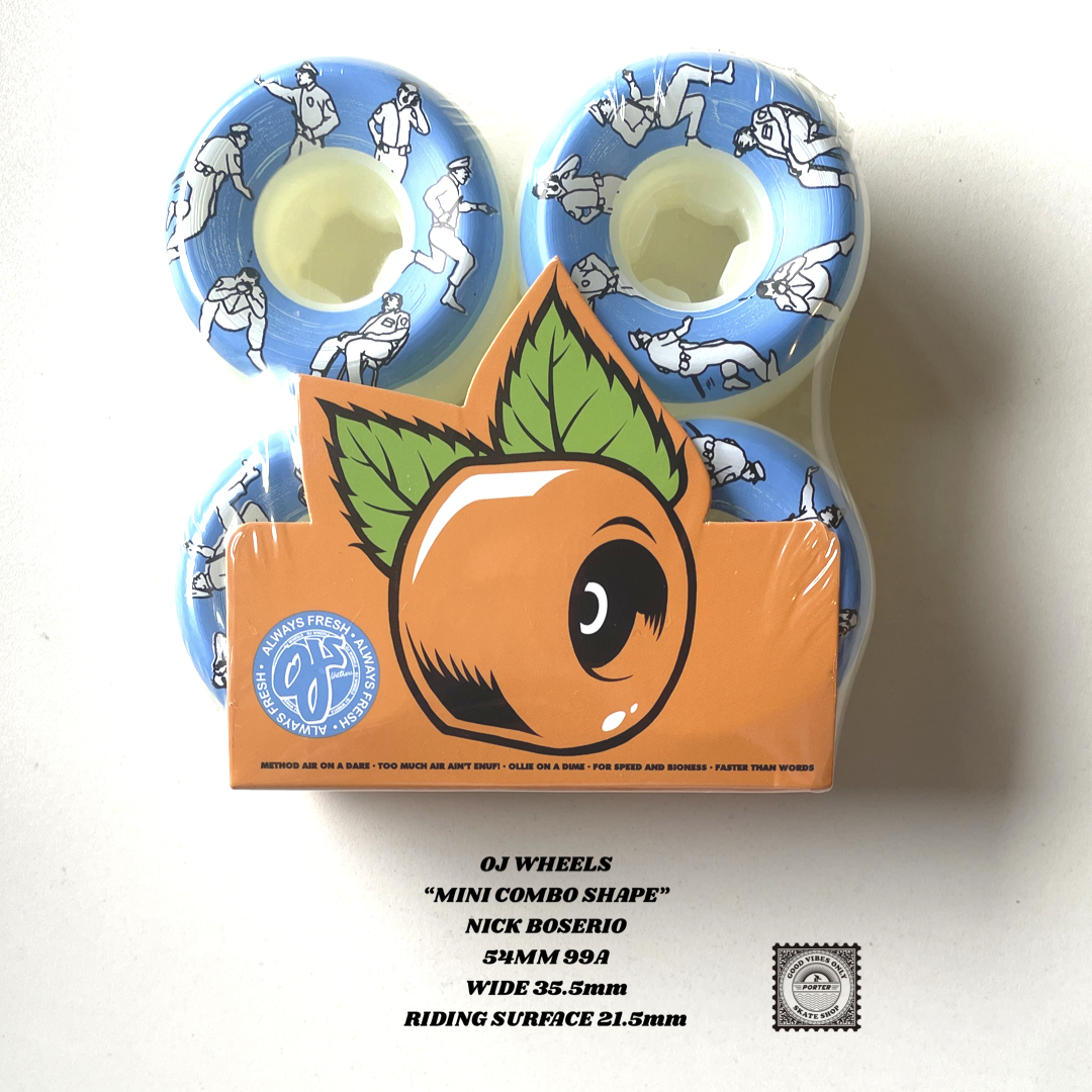 OJ WHEELS “MINI COMBO SHAPE” NICK BOSERIO 54MM
