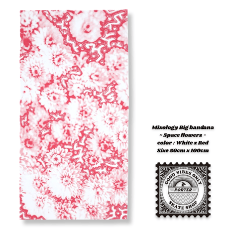Mixology Big bandana ~ Space flowers ~