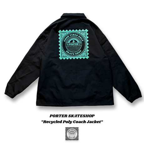 PORTER SKATESHOP "Recycled Poly Coach Jacket"