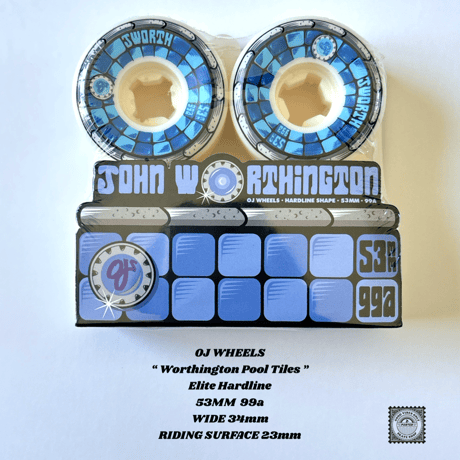 新品 OJ WHEEL ELITE JOHN POOL 53mm 99A OJ WHEELS – RIVERBIRCH