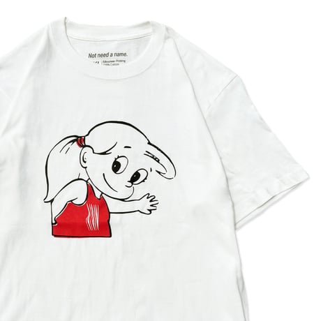 Not need a name ”した”Tee (Vanilla White)