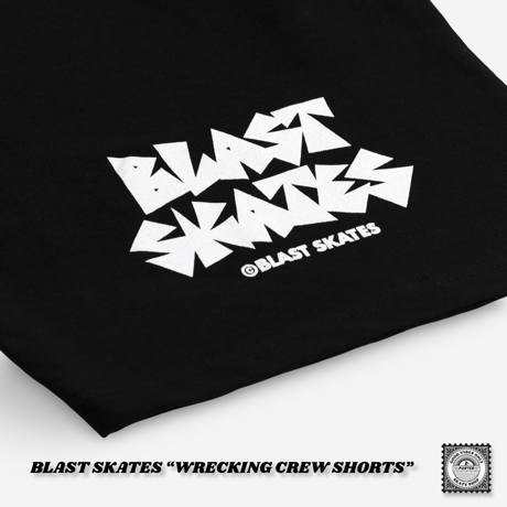 BLAST SKATES "WRECKING CREW SHORTS" L SIZE