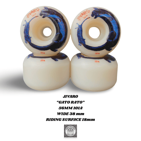 スケートボード Jivaro wheel 58mm 101a ジバロ | STORES