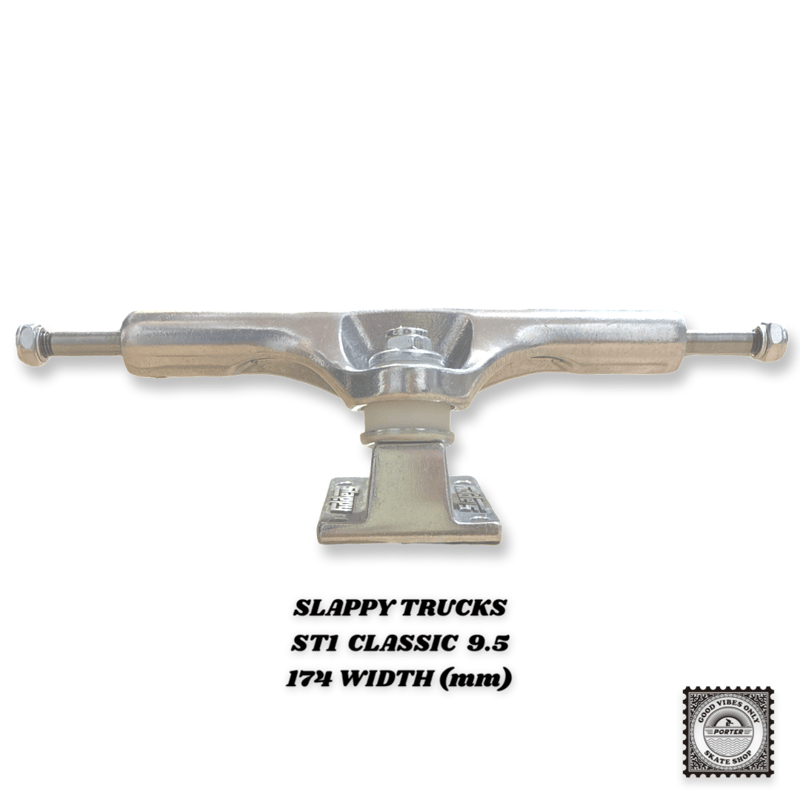 スケートボード トラック スラッピートラック9.5 SLAPPY TRUCKS “ST1 CLASSIC” 9.5 | PORTER SKA