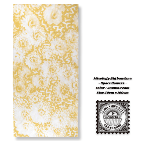 Mixology Big bandana ~ Space flowers ~
