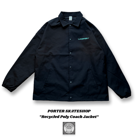 PORTER SKATESHOP "Recycled Poly Coach Jacket"