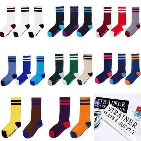 strainer_supply　Skate socks