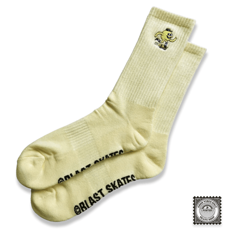 BLAST SKATES - EMBROIDERED MASCOT SOCK