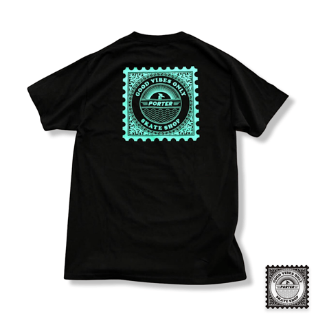 PORTER SKATE SHOP - S/s Logo Tee -