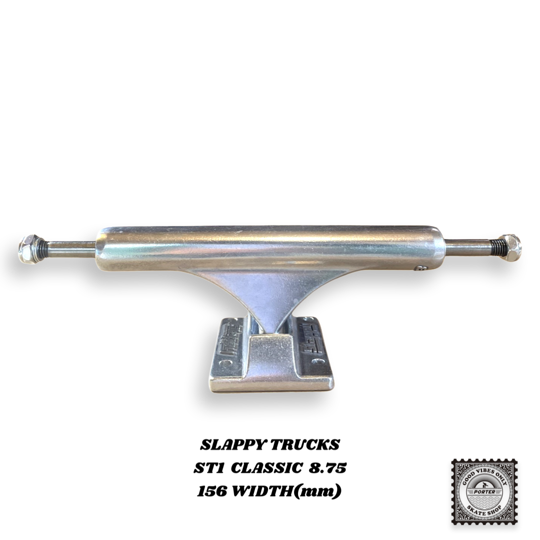 SLAPPYスラッピー ★ ST1 Inverted Hollow8.25 Slappy ST1 Inverted Hollow 8 Polished Silver - CalStreets