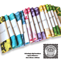 Mixology Big bandana ~ Space flowers ~
