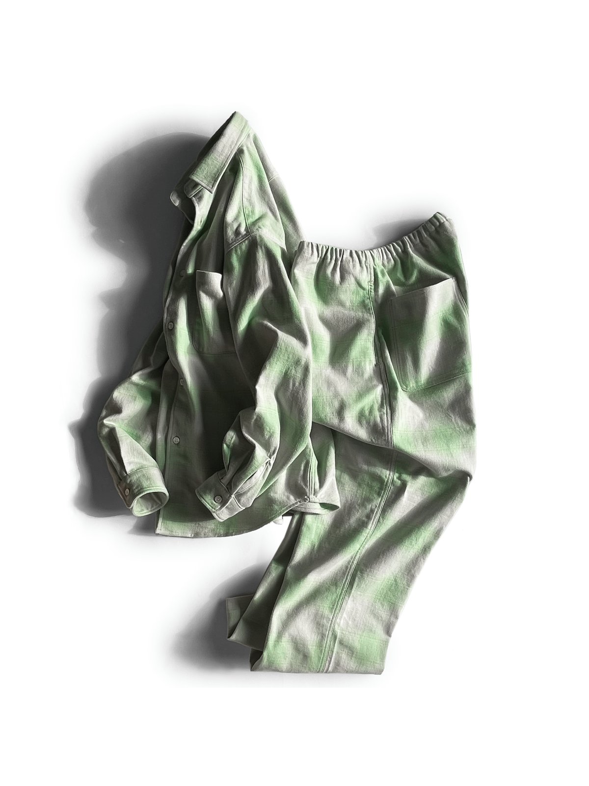 Stablezer STABILIZER GNZ lot.2-26N L/S wide tapered shirt...