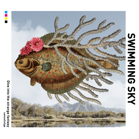 トートバッグ「Swimming sky」