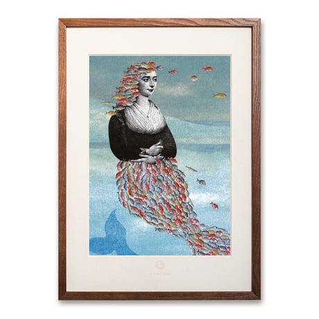 【A3絵画用の額縁】通常の木製額