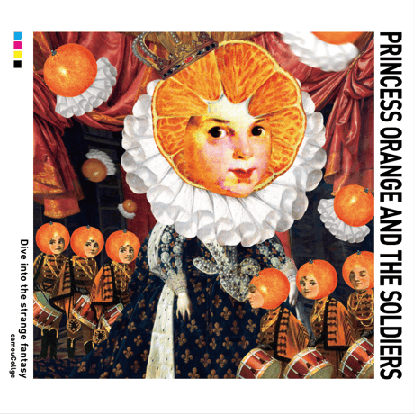 トートバッグ「Princess Orange and the soldiers」