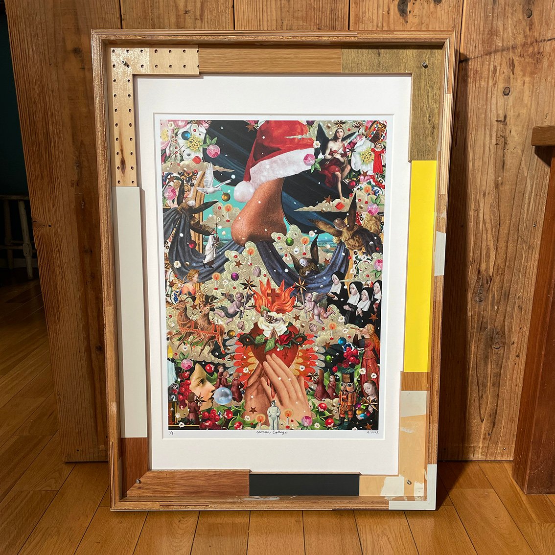 絵画 原画 オリジナル 「音-you」 A1絵画「Gospel」福音 | camouCollage